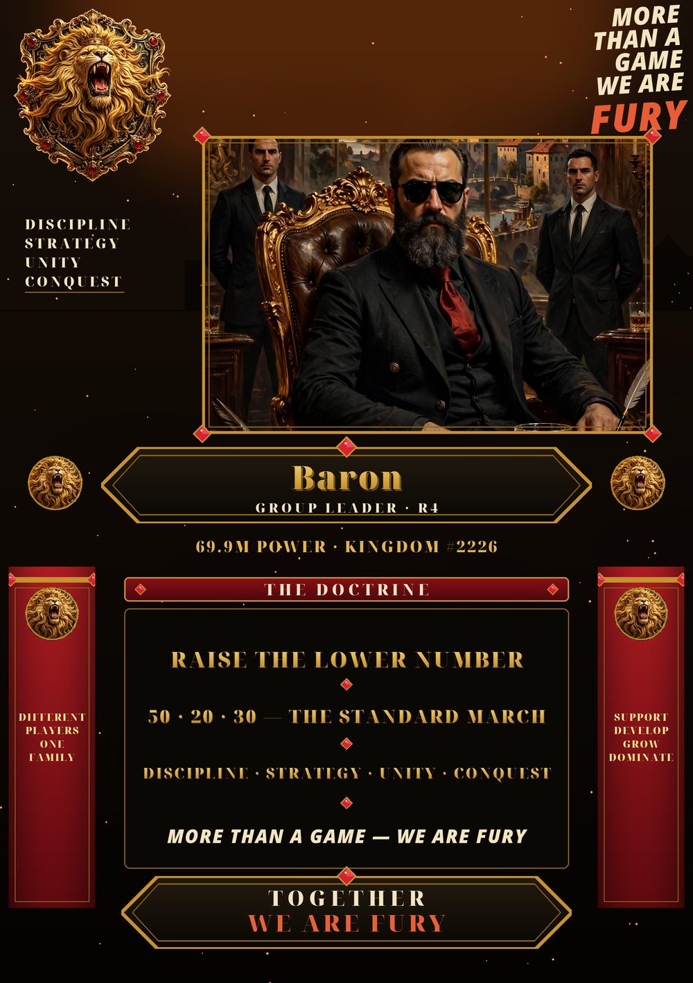 Baron — plakát Síně slávy aliance