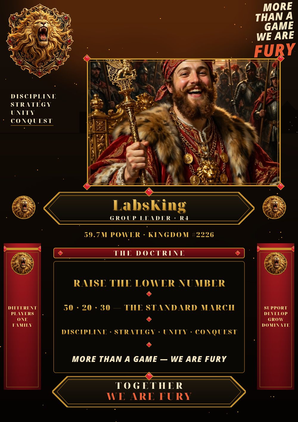LabsKing — plakát Síně slávy aliance