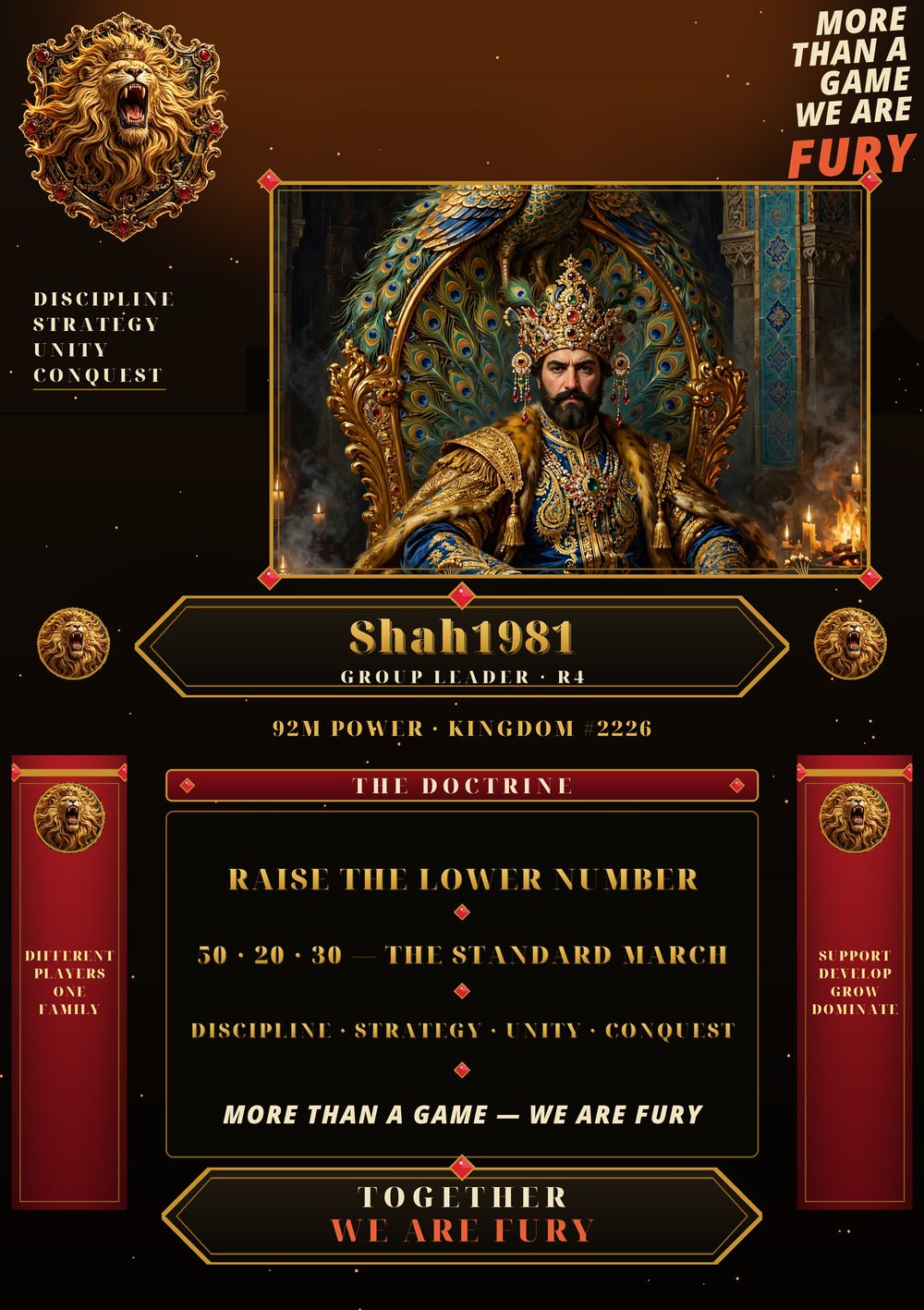 Shah1981 — plakát Síně slávy aliance