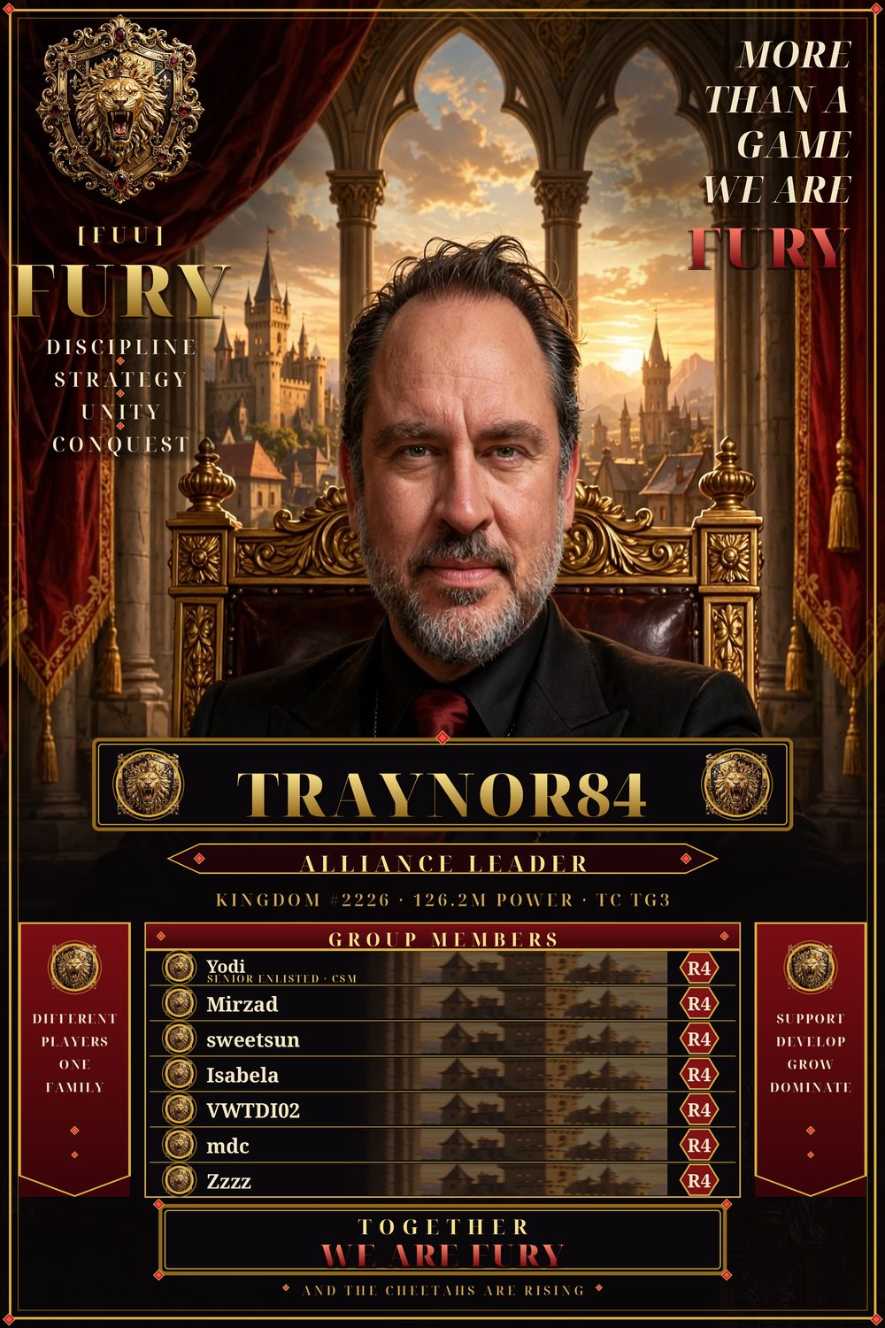 Traynor84 — plakát Síně slávy aliance