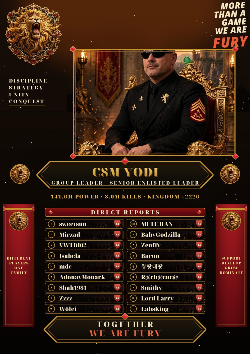 CSM Yodi — plakát Síně slávy aliance